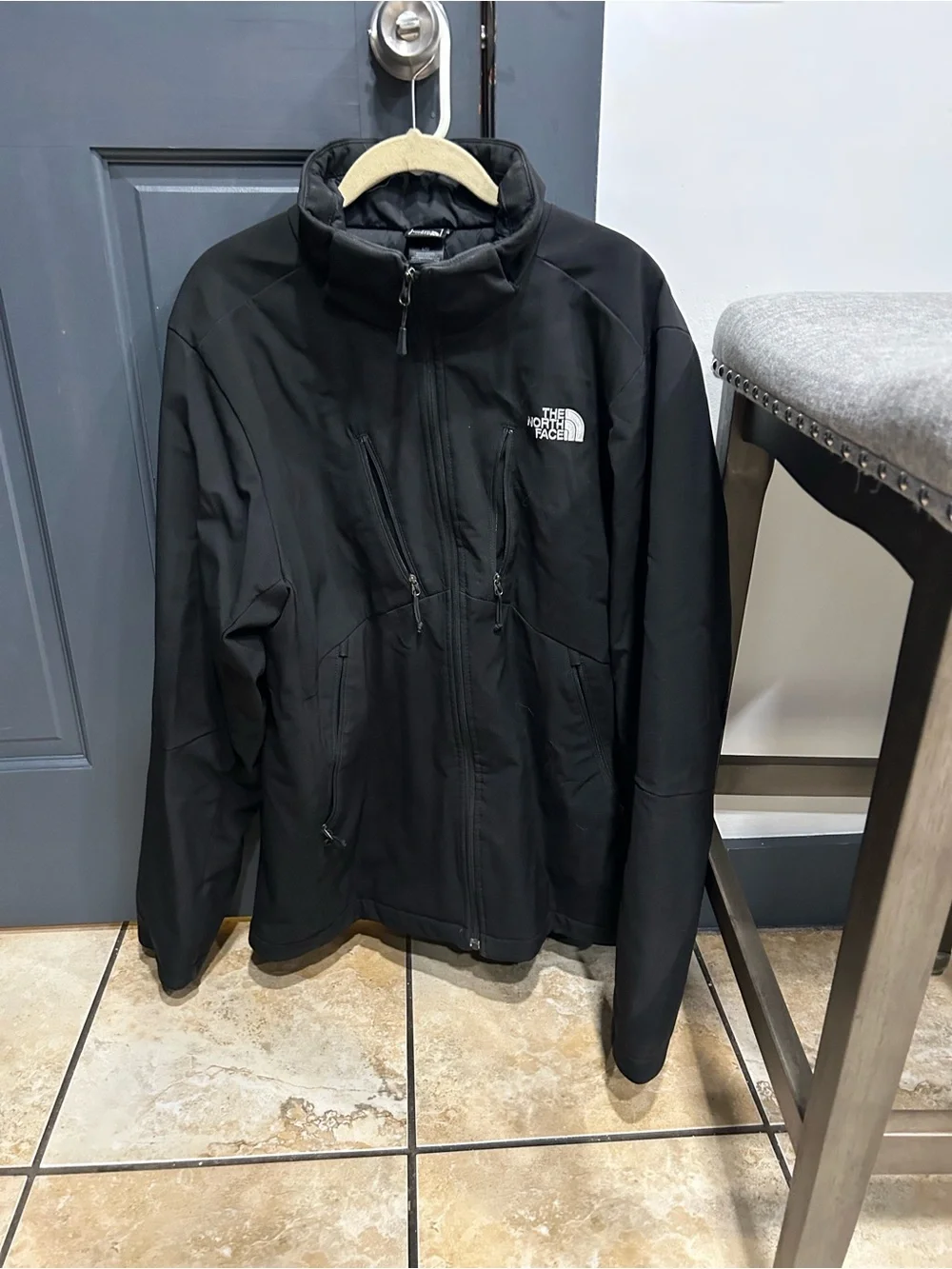 The North Face Black Lightweight Softshell Jacket